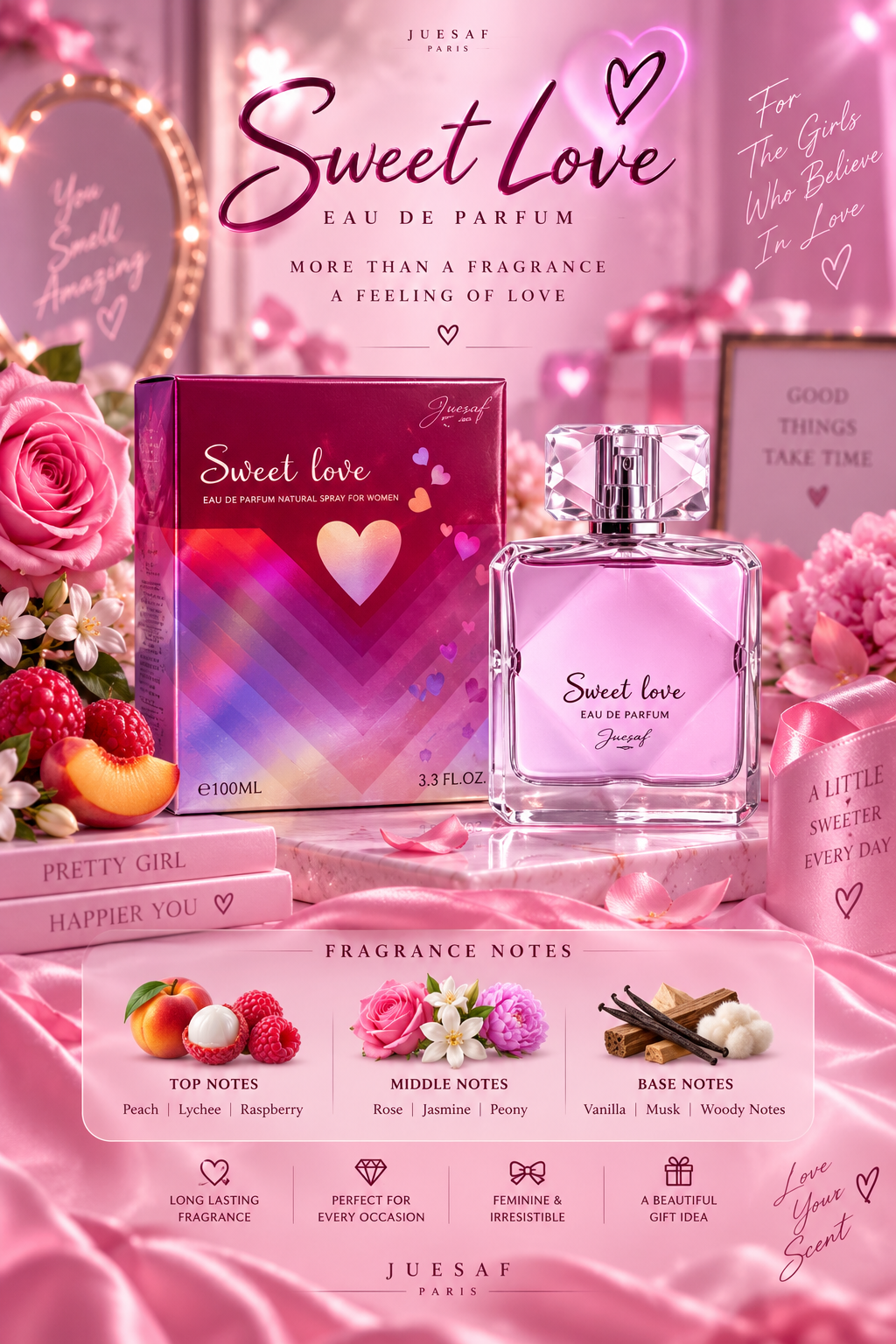 عطر و ادکلن 100 میل سوییت لاو