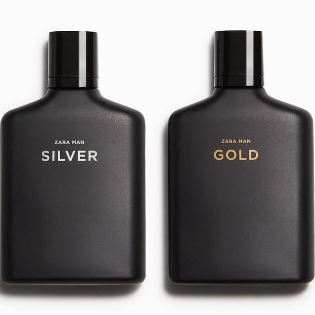 عطر ادوپرفیوم مردانه زارا مدل Man Silver . goldحجم ۱۰۰ میلی لیتر