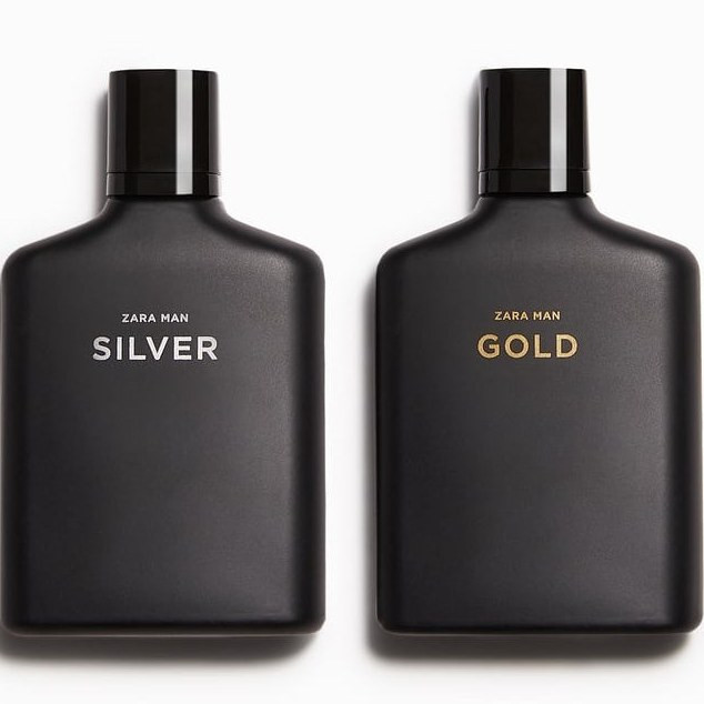 عطر ادوپرفیوم مردانه زارا مدل Man Silver . goldحجم ۱۰۰ میلی لیتر